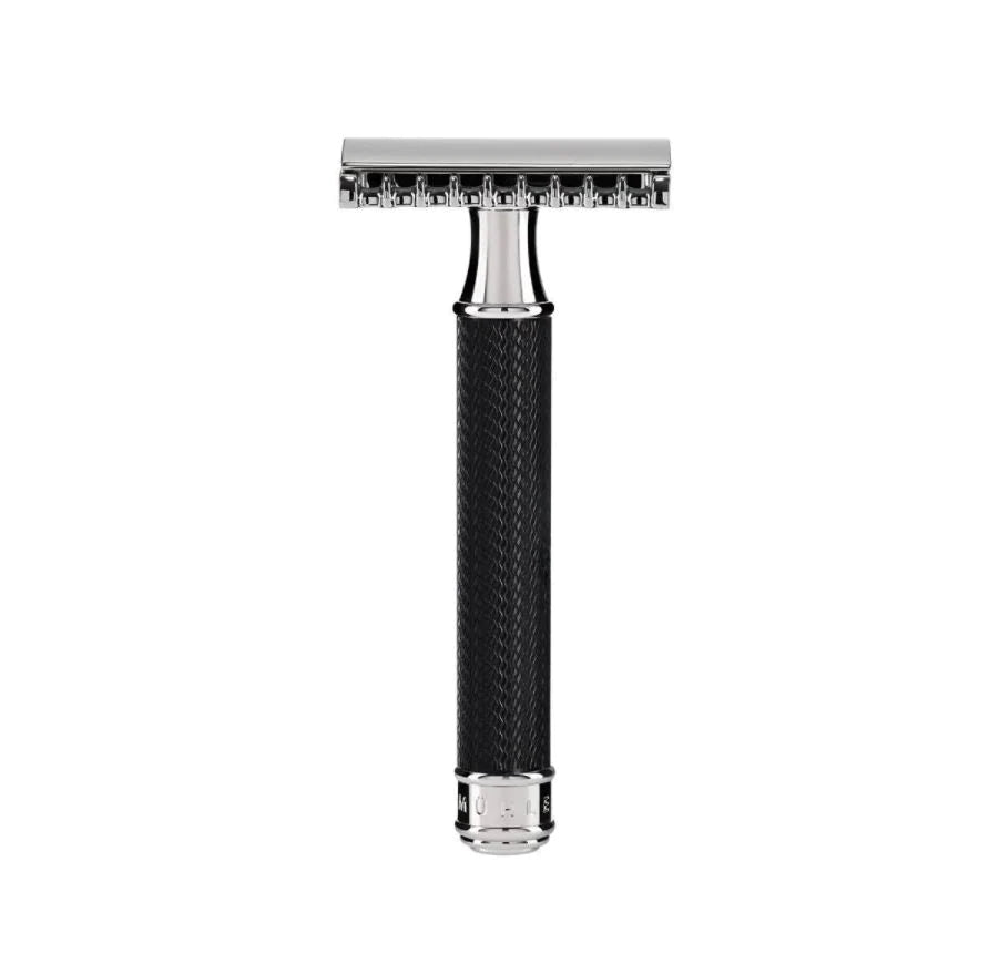 Safety Razor - R41 - Svart króm - Rakvél