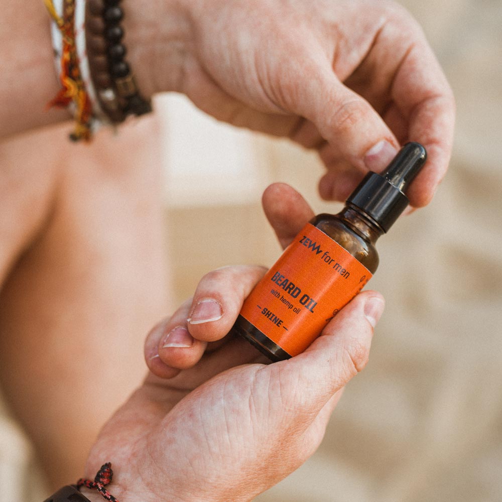 Beard Oil w. Hemp Shine - Skeggolía - Glansandi