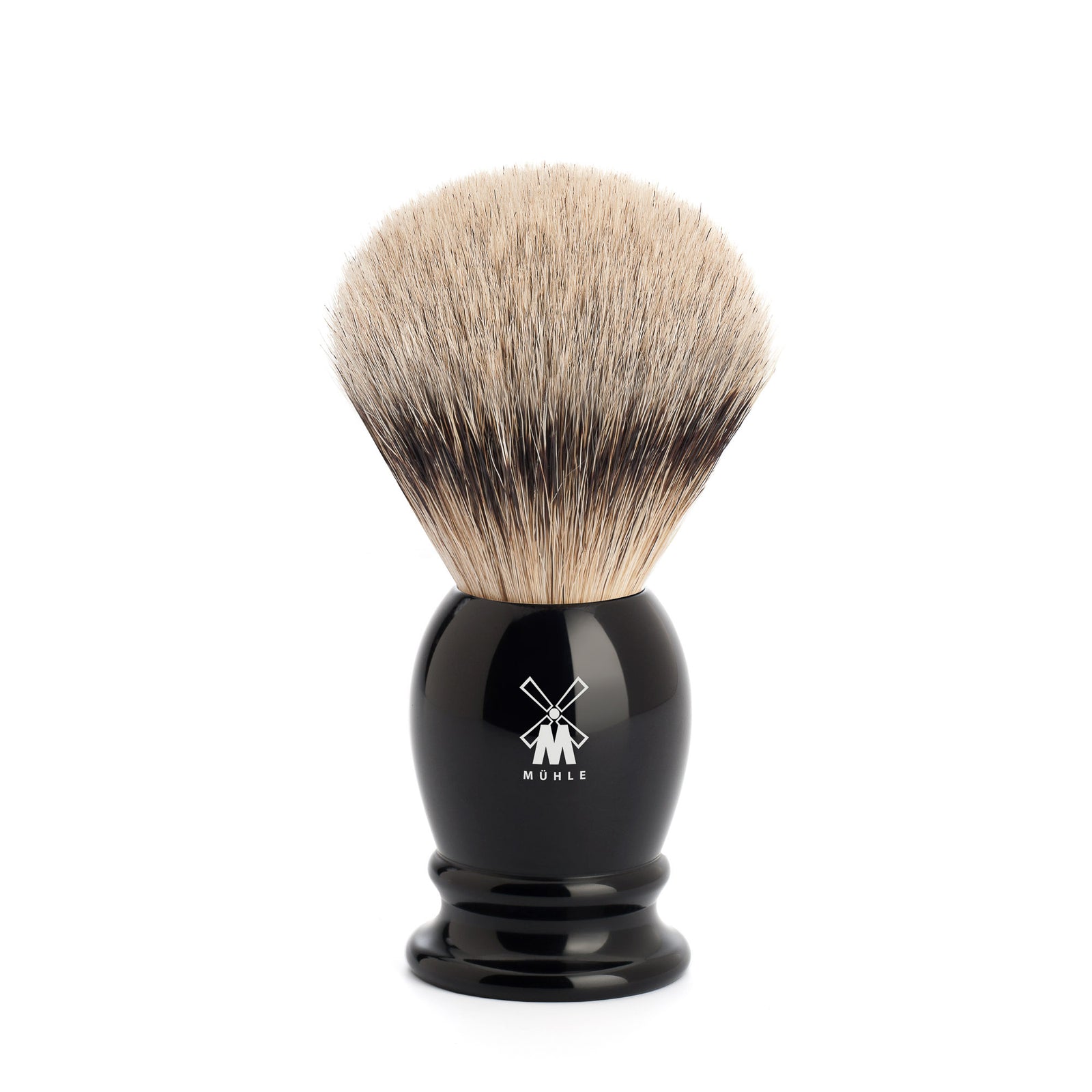 Rakbursti - Classic - Svartur - Silvertip greifingjahár