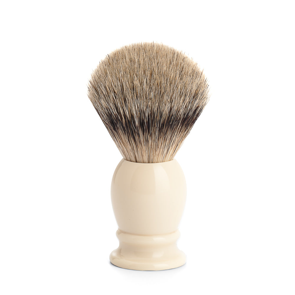 Rakbursti - Classic - Beinhvítur - Silvertip greifingjahár