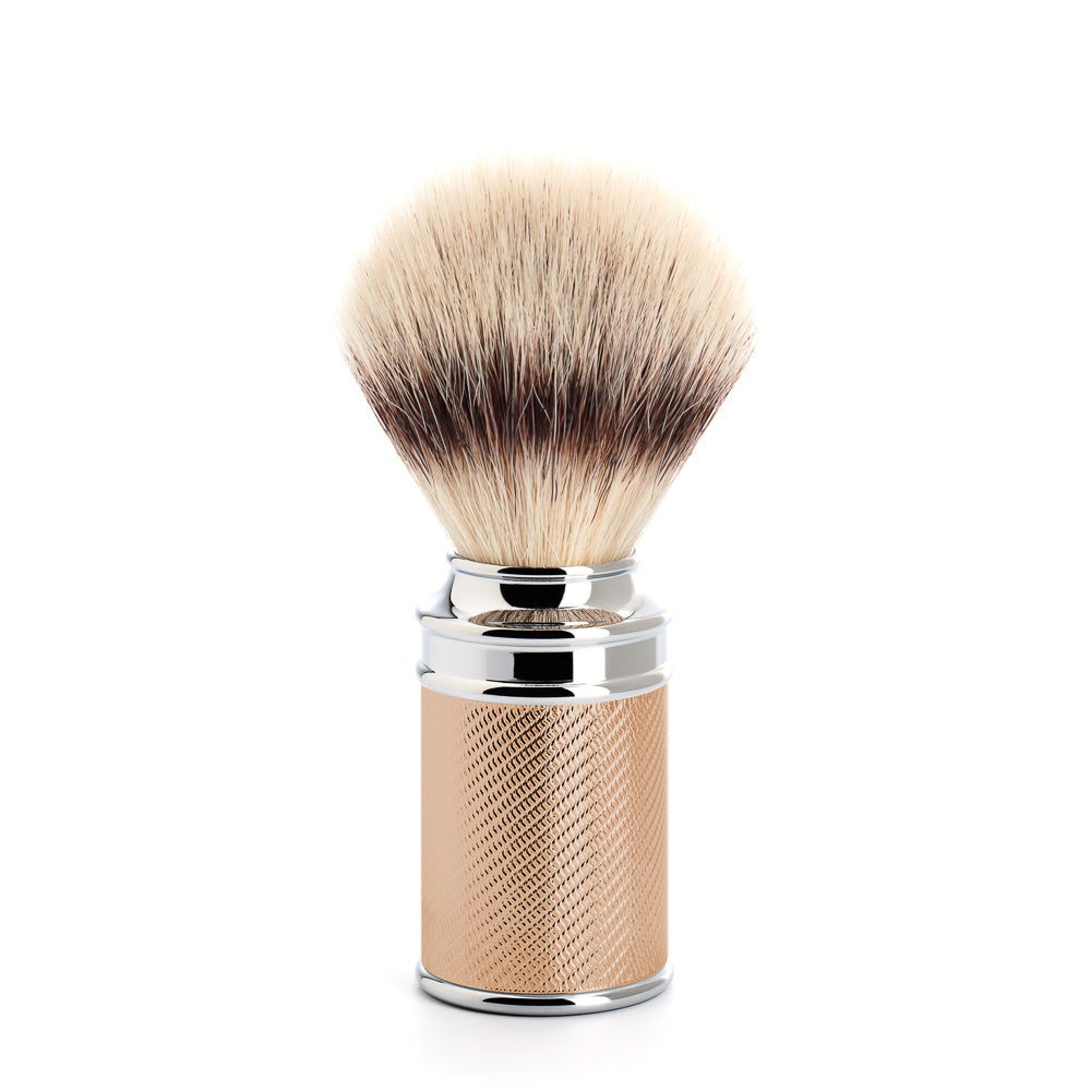 Rakbursti - Traditional - Rose Gold - Silvertip fiber hár