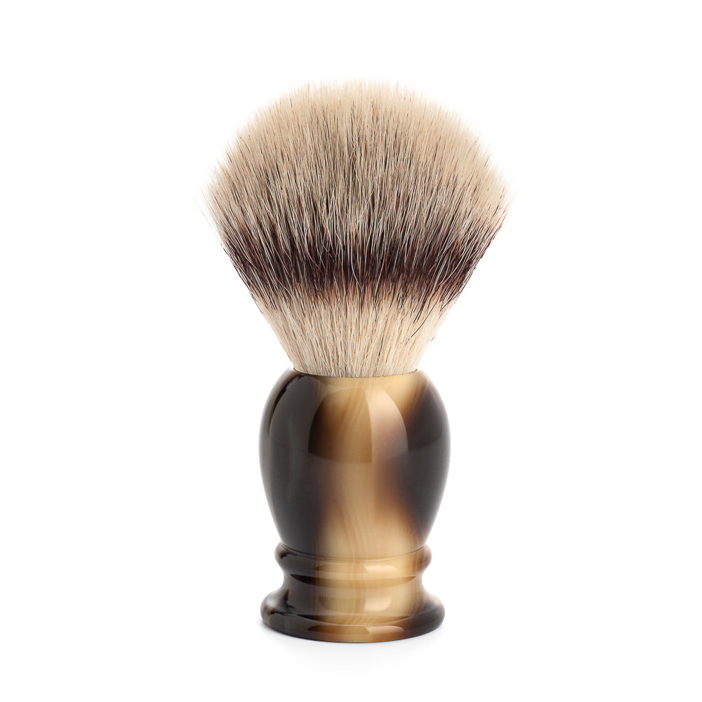 Rakbursti - Classic - Hornlitaður - Silvertip fiber hár