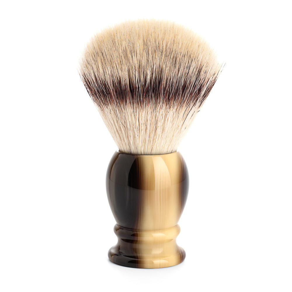 Rakbursti - Classic - Hornlitaður - Silvertip fiber hár