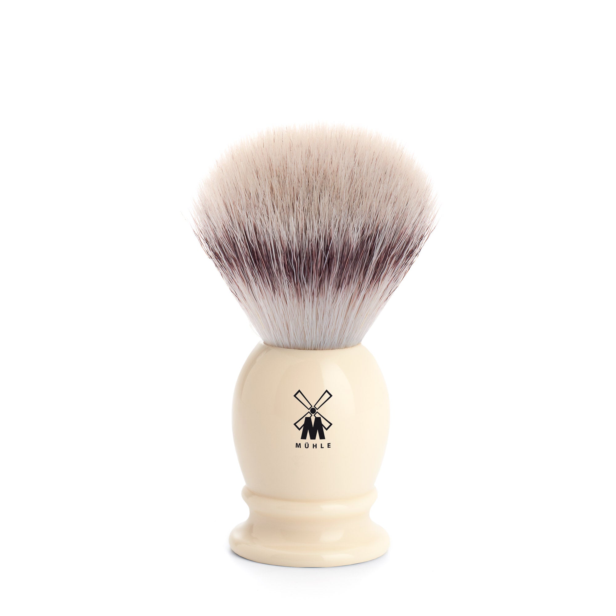 Rakbursti - Classic - Beinhvítur - Silvertip fiber hár