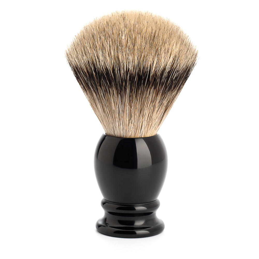 Rakbursti - Classic - Svartur - Silvertip greifingjahár