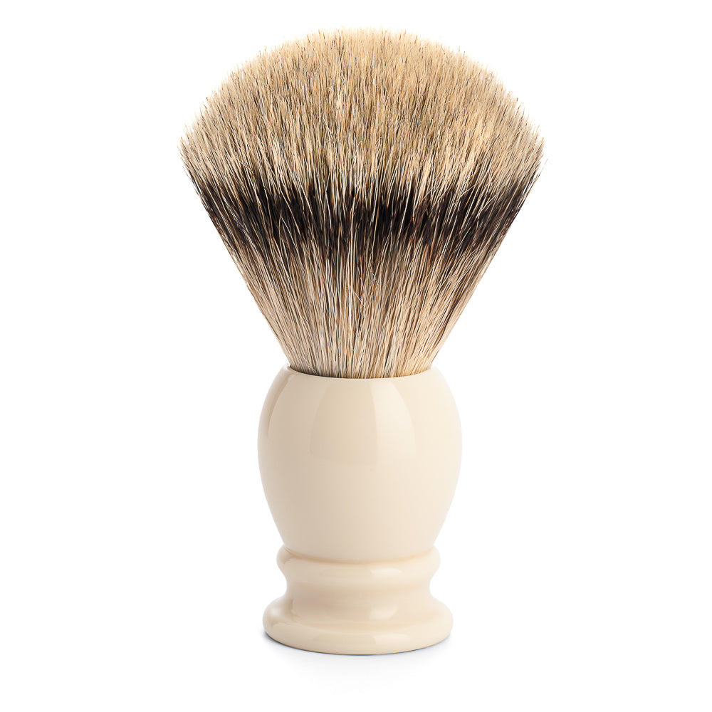 Rakbursti - Classic - Beinhvítur - Silvertip greifingjahár