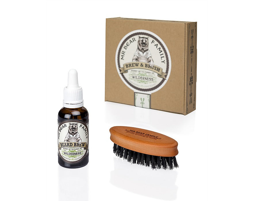 Brew & Brush - Wilderness - Olía og bursti