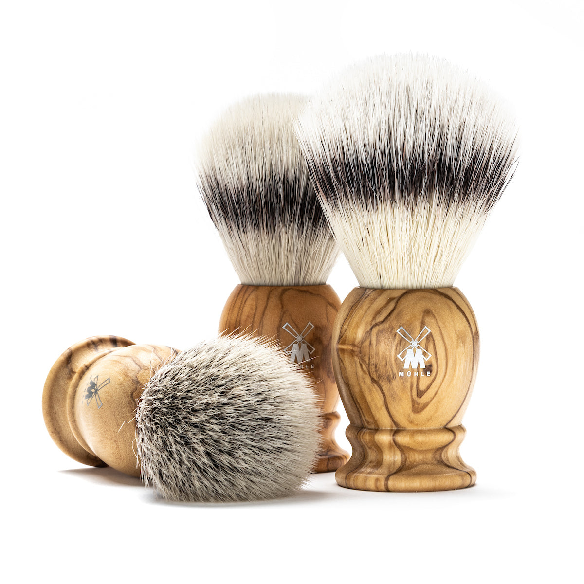 Rakbursti - Classic - Viður - Silvertip fiber hár