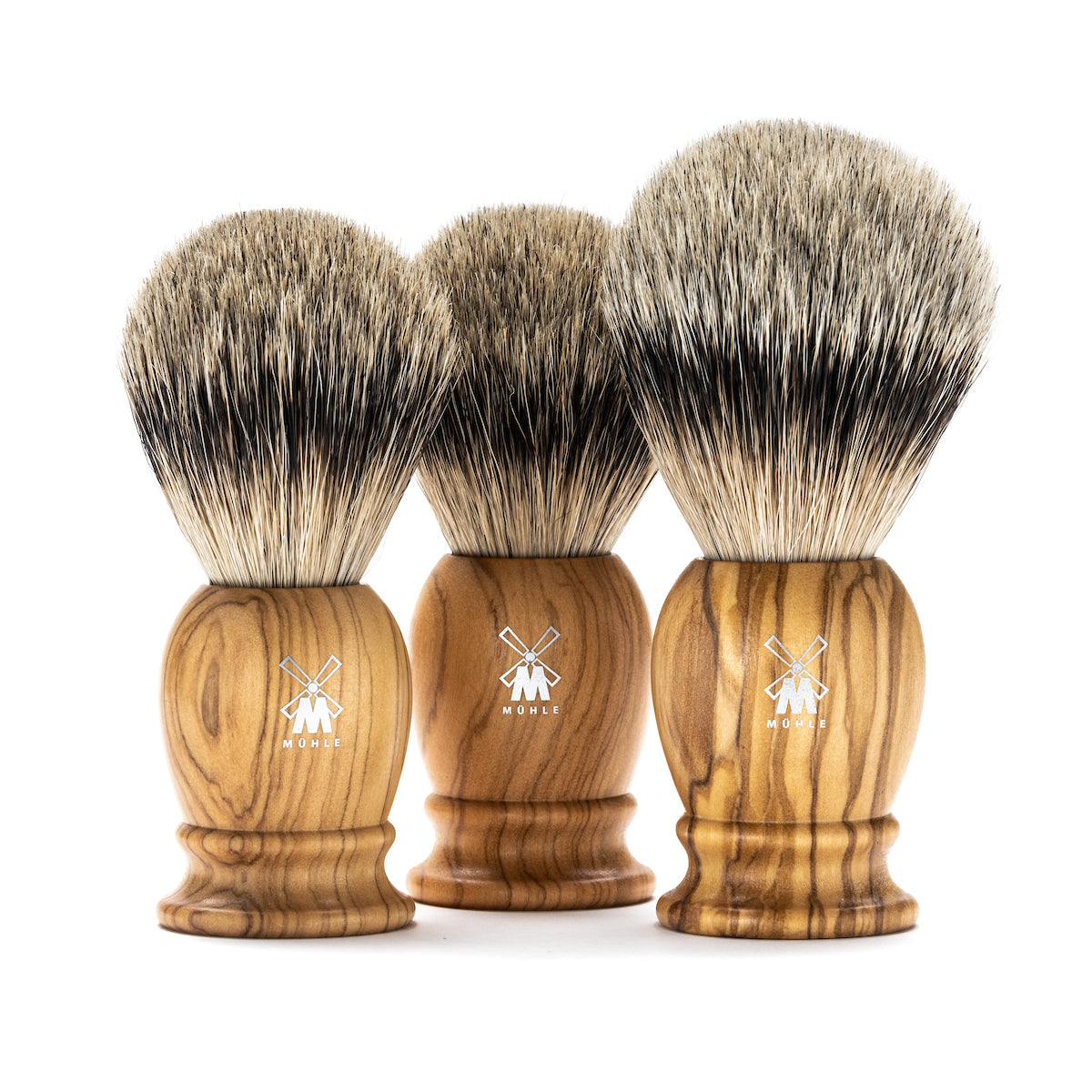 Rakbursti - Classic - Viður - Silvertip greifingjahár