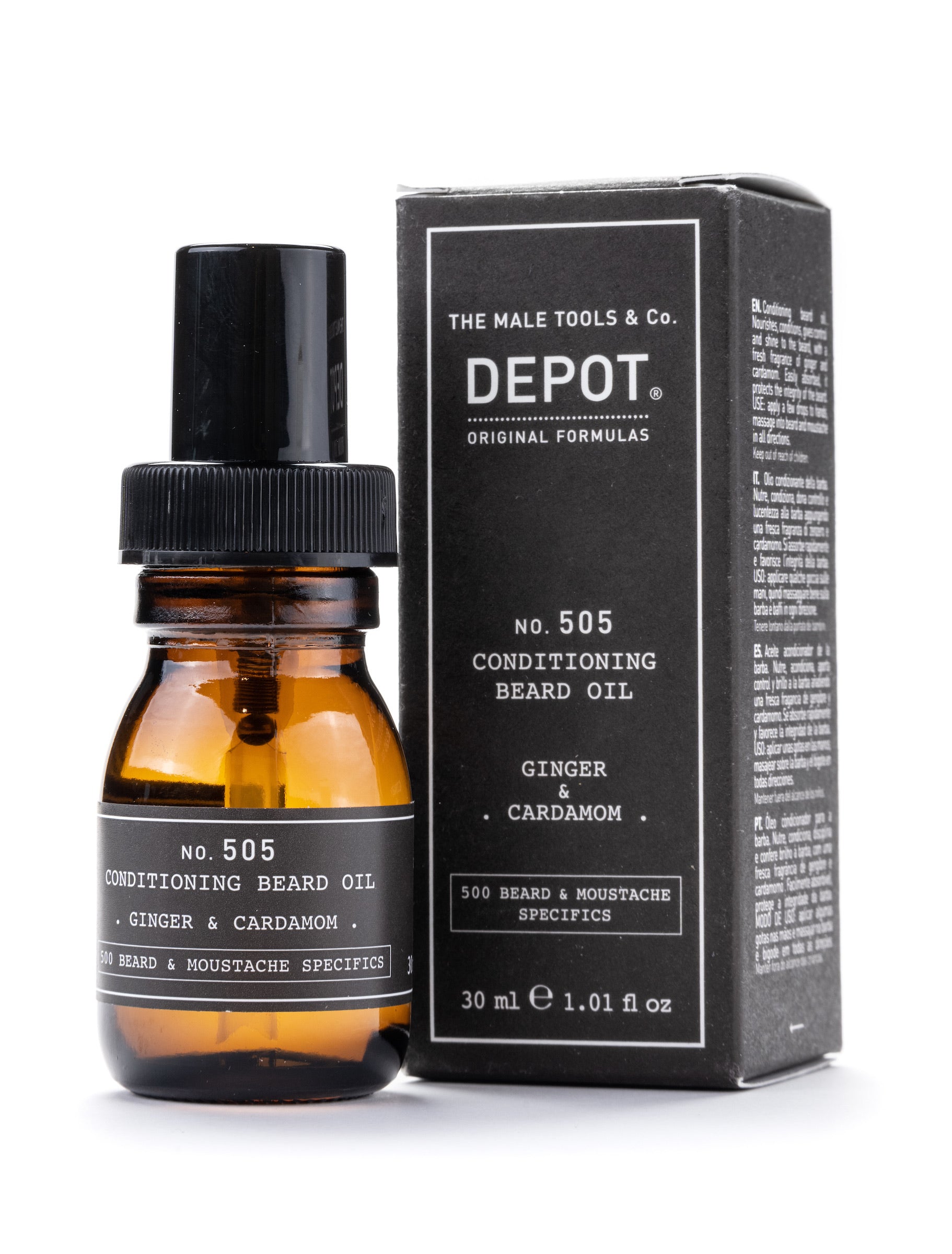 Beard Oil - Ginger & Cardamom - Skeggolía