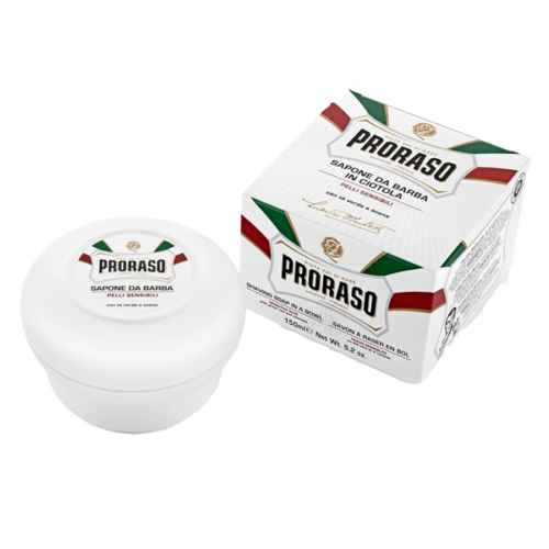 Shaving Soap Bowl - Sensitive - Raksápa - Hvíta línan
