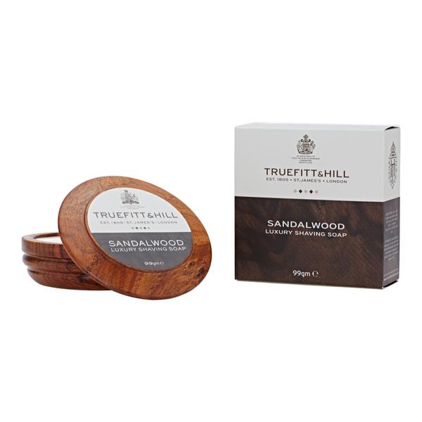 Luxury Shaving Soap - Sandalwood - Hörð raksápa