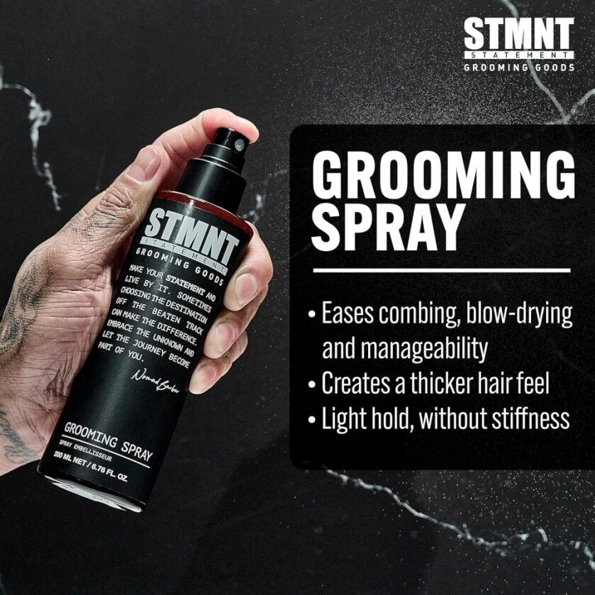 Grooming spray - Hármótunarefni
