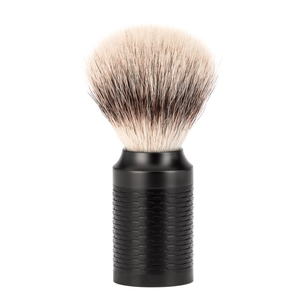 Raksett - ROCCA - Svart JET - Silvertip fiber hár