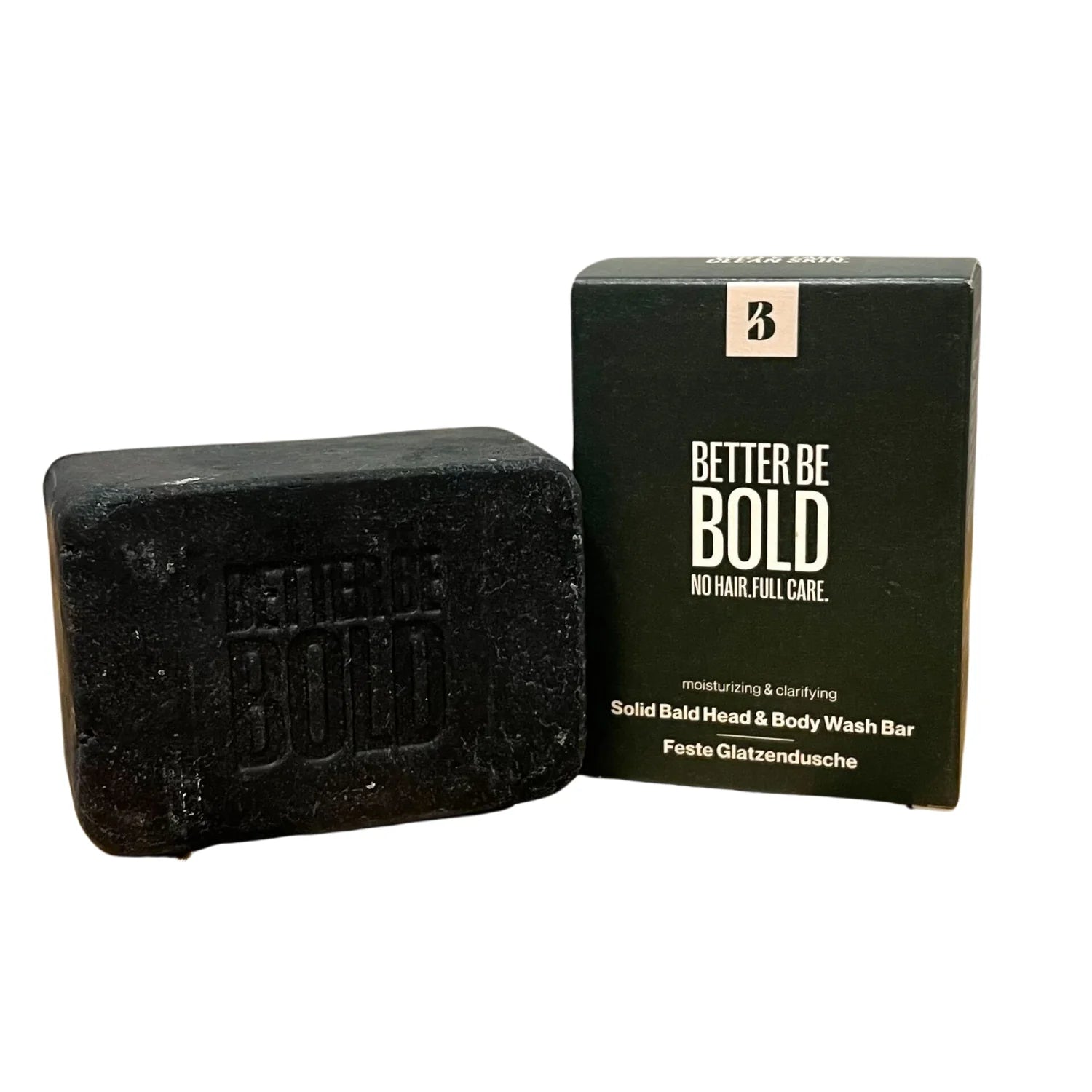Solid Bald Head & Body Wash Bar - Sápustykki fyrir skalla og líkama