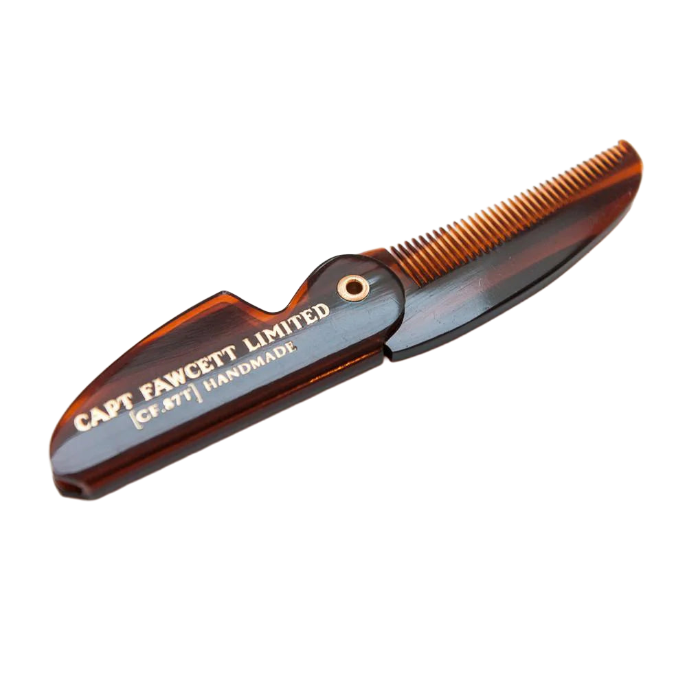 Folding Pocket Moustache Comb - Skegggreiða - Minni gerðin
