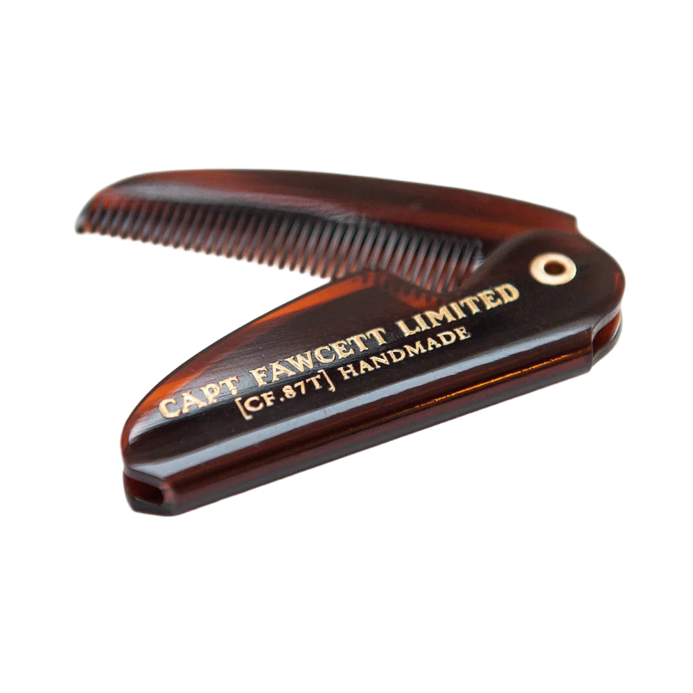 Folding Pocket Moustache Comb - Skegggreiða - Minni gerðin