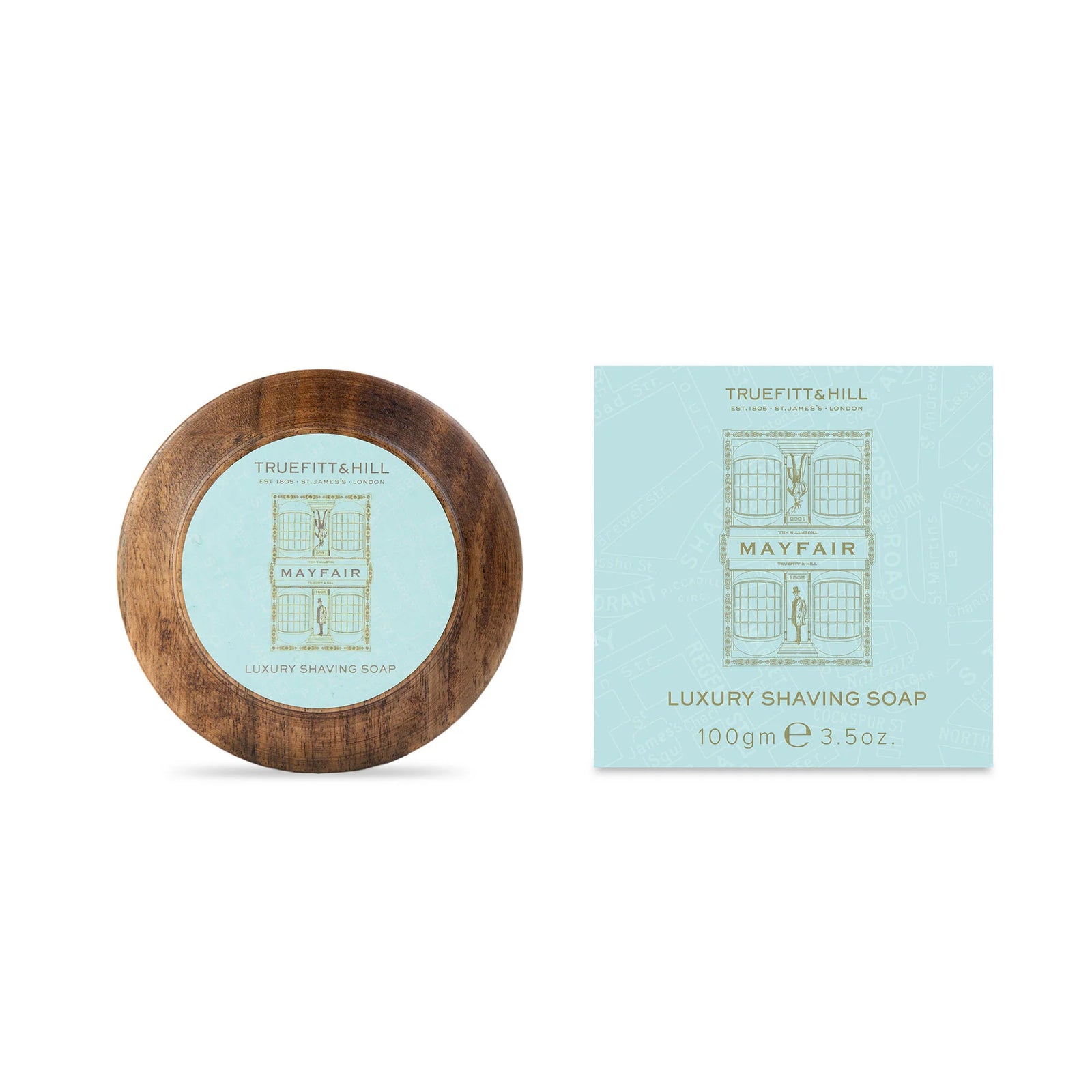 Luxury Shaving Soap - Mayfair - Hörð raksápa