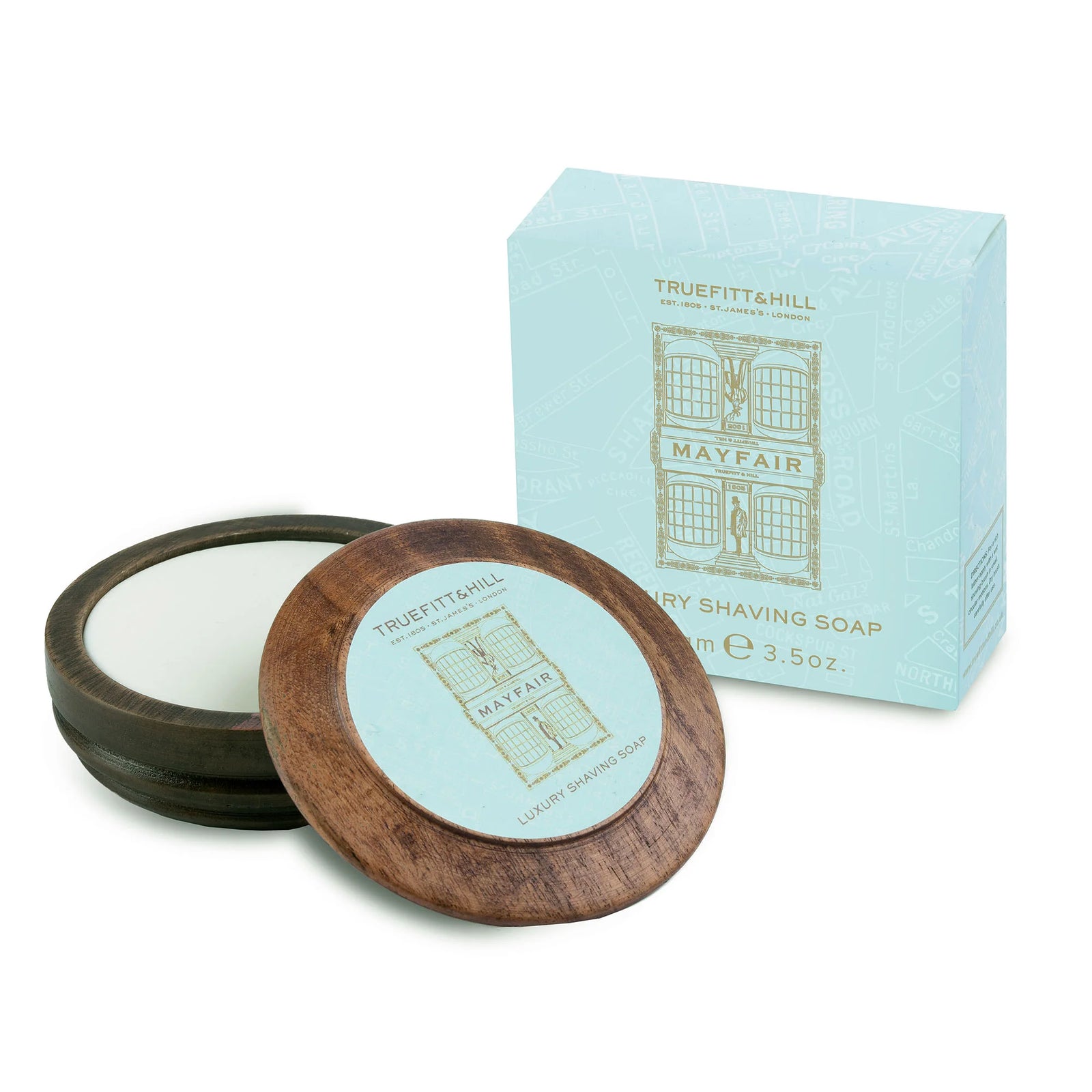 Luxury Shaving Soap - Mayfair - Hörð raksápa