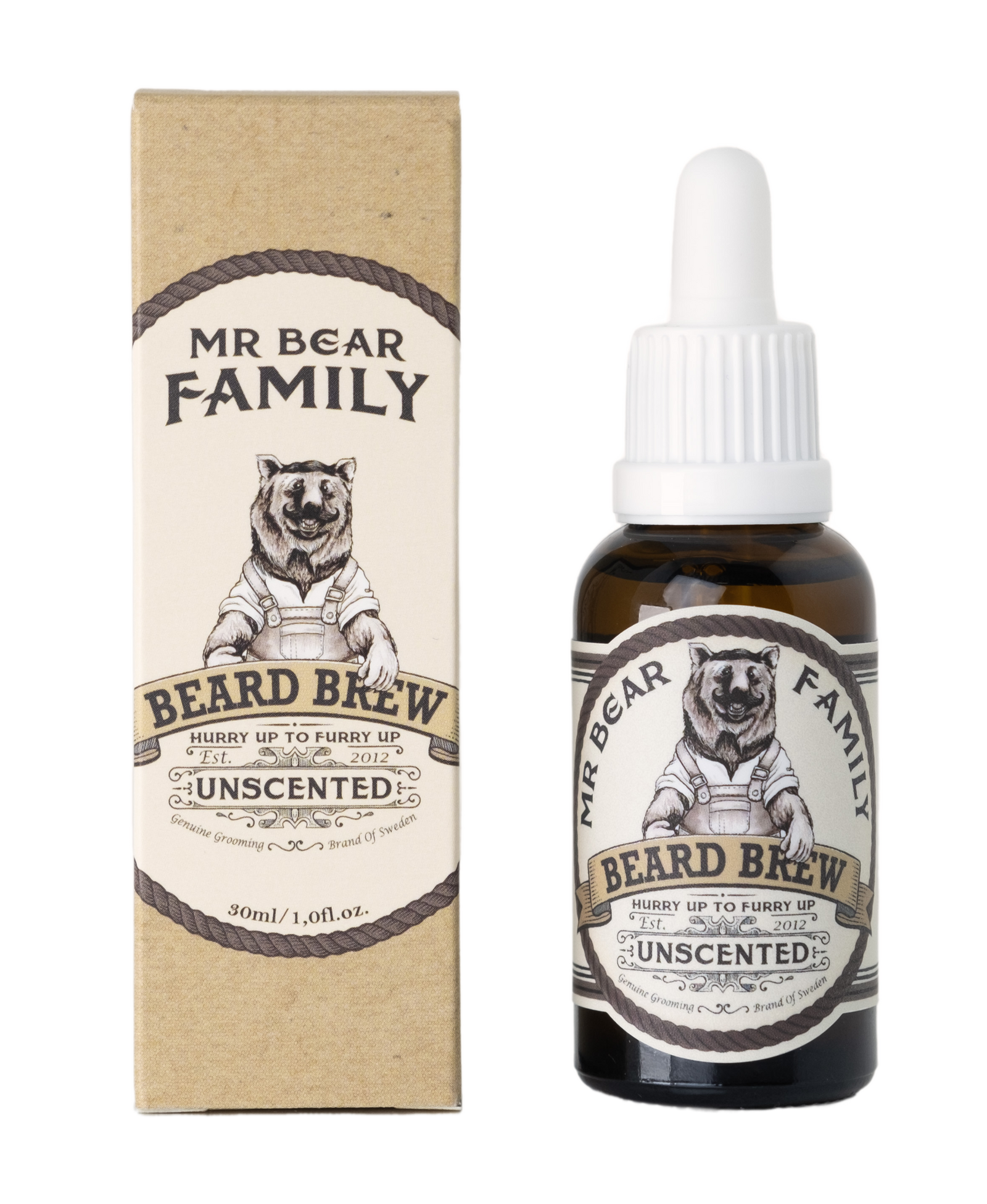 Beard Brew - Unscented - Skeggolía - Ilmlaus