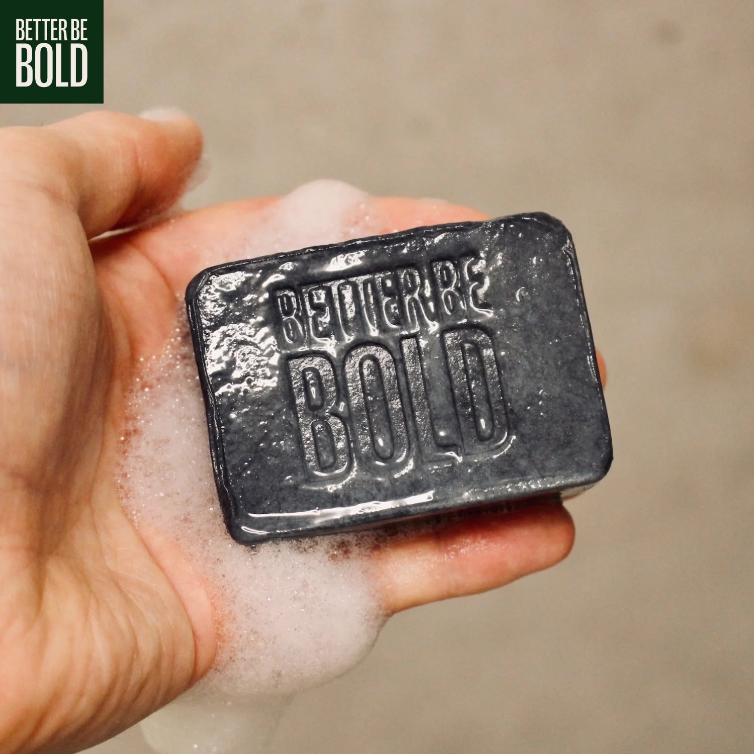Solid Bald Head & Body Wash Bar - Sápustykki fyrir skalla og líkama