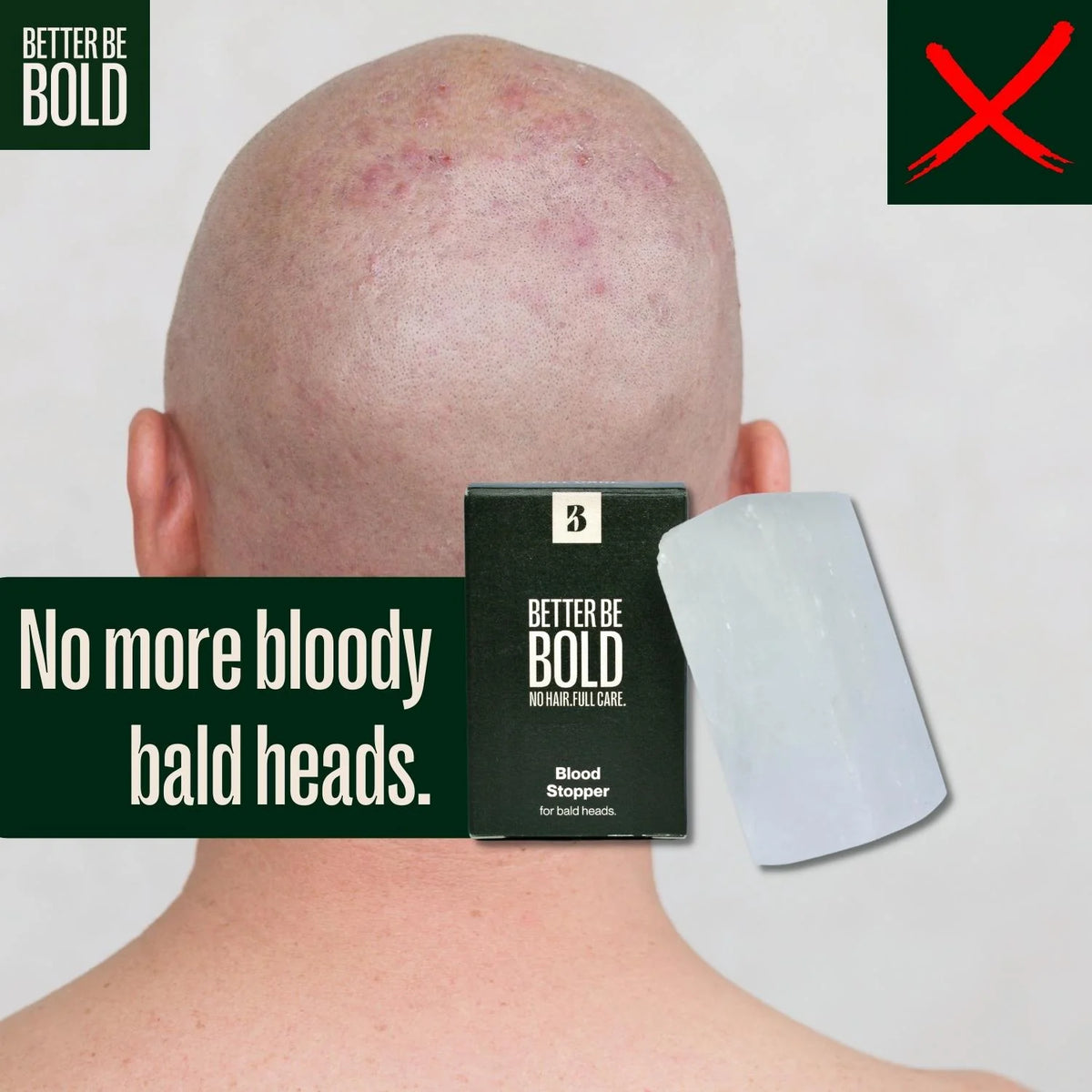 Blood Stopper for Bald Heads - Blóðstoppari