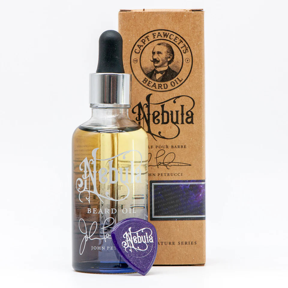 Nebula Beard Oil - Skeggolía og gítarnögl