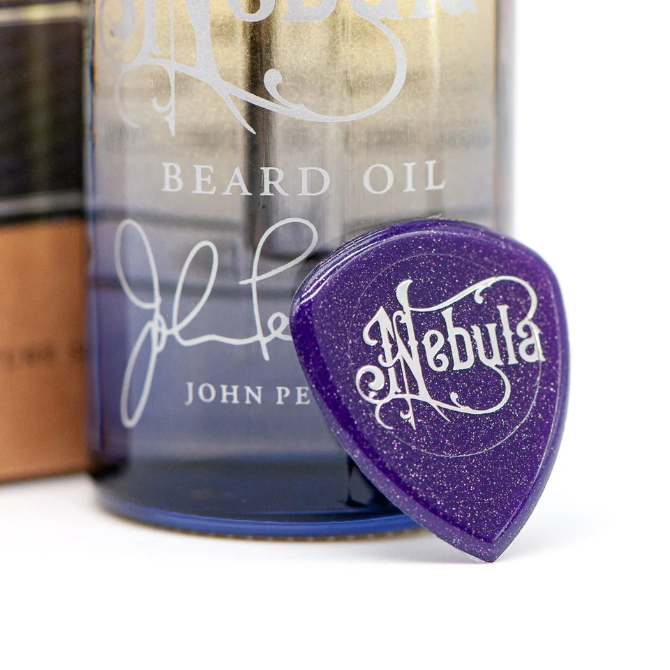 Nebula Beard Oil - Skeggolía og gítarnögl