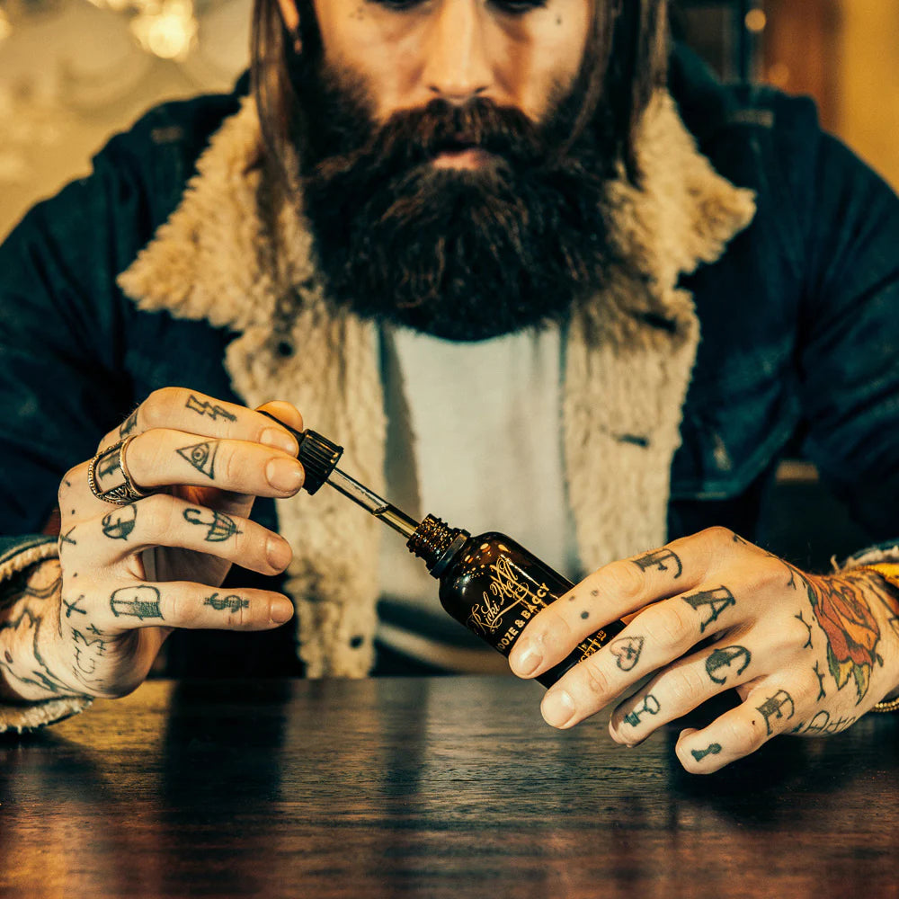 Booze & Baccy Beard Oil - Skeggolía