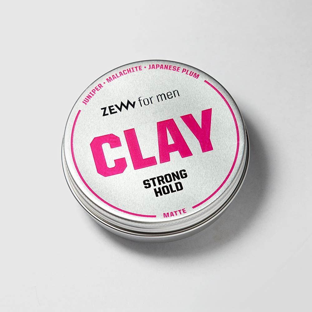 Hair Clay - Strong Hold & Matt Finish - Hármótunarefni