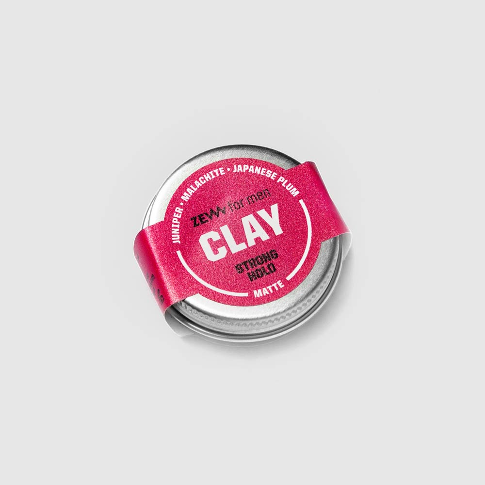 Hair Clay - Strong Hold & Matt Finish - Hármótunarefni