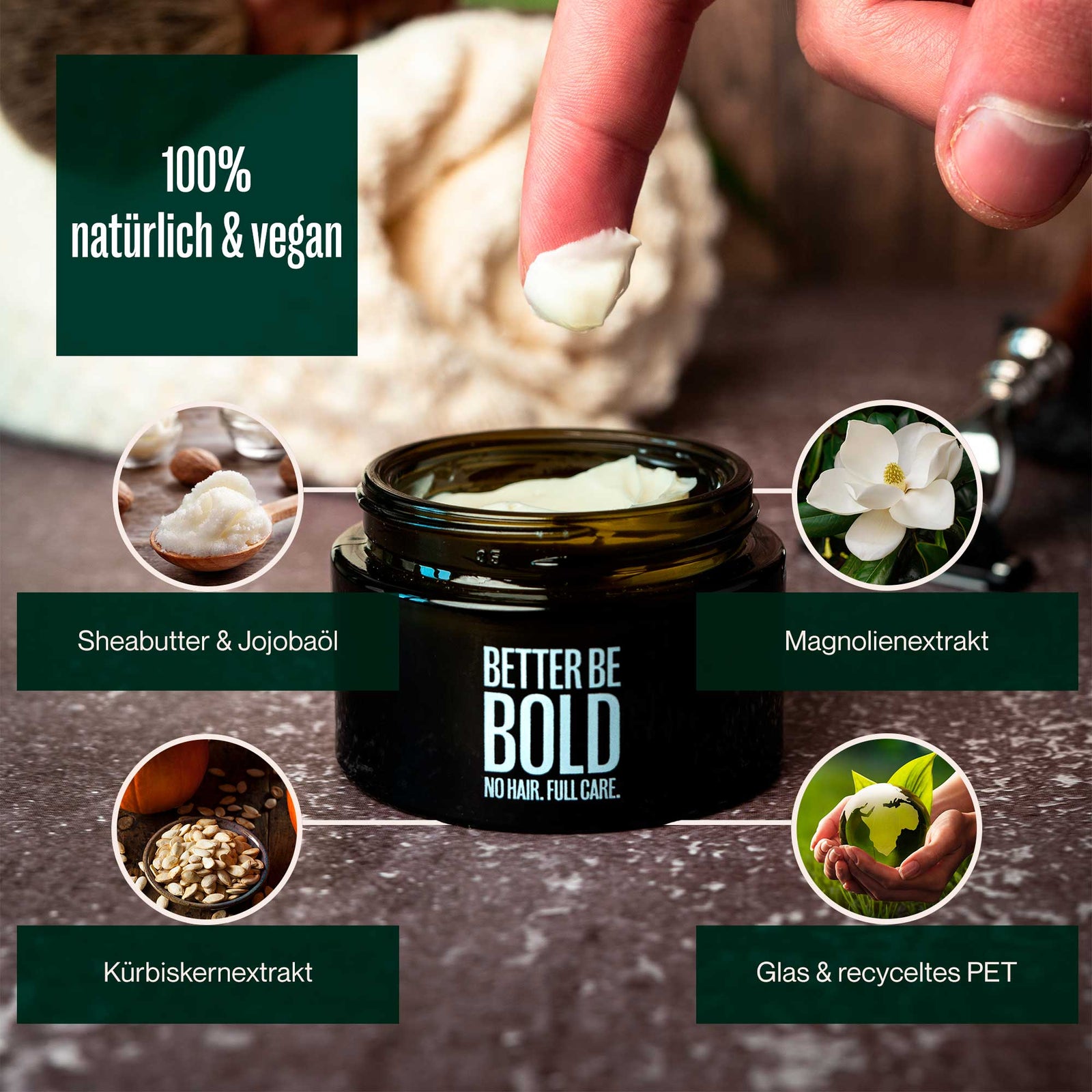 Bald Cream - Skallakrem - 50ml