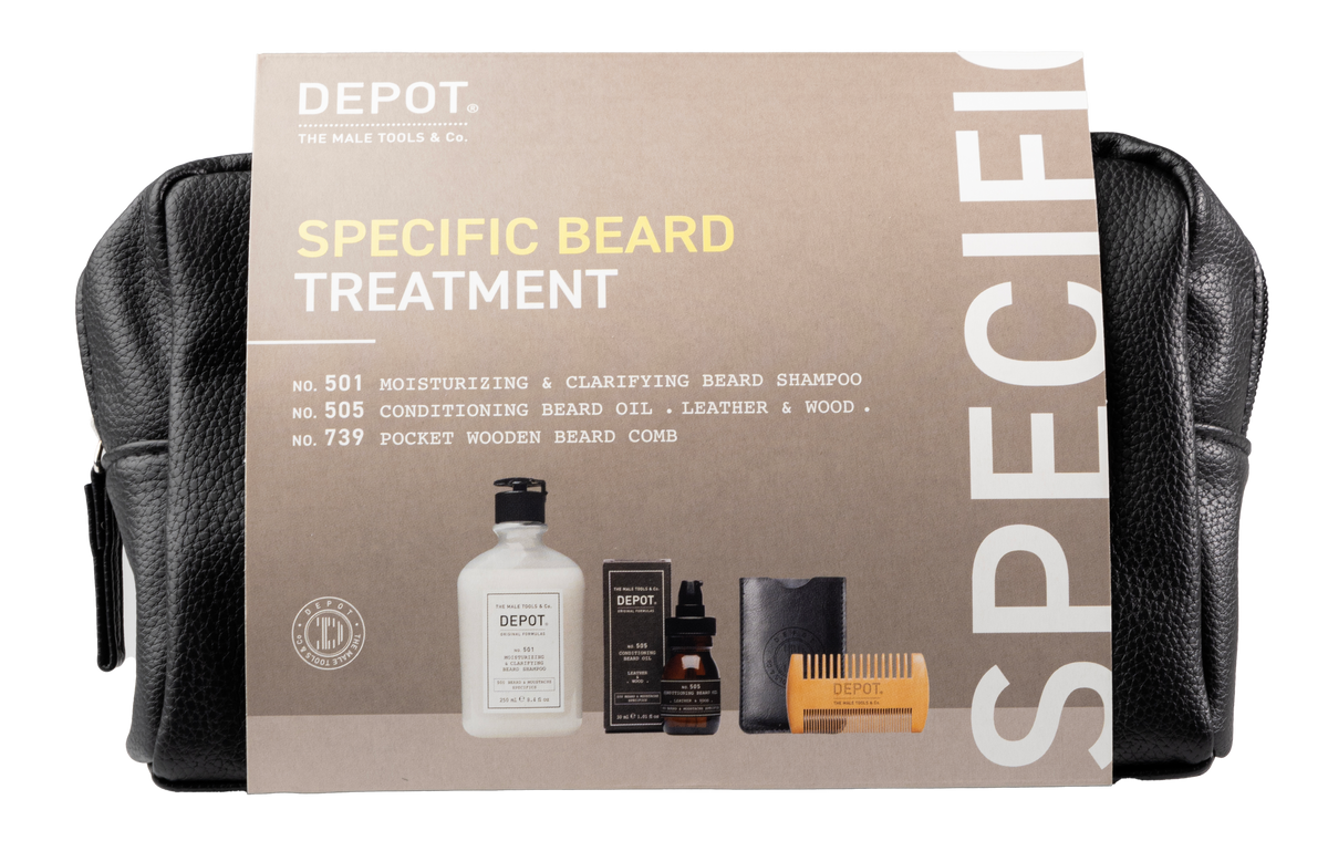 Dekurpakki í snyrtitösku - Specific beard treatment