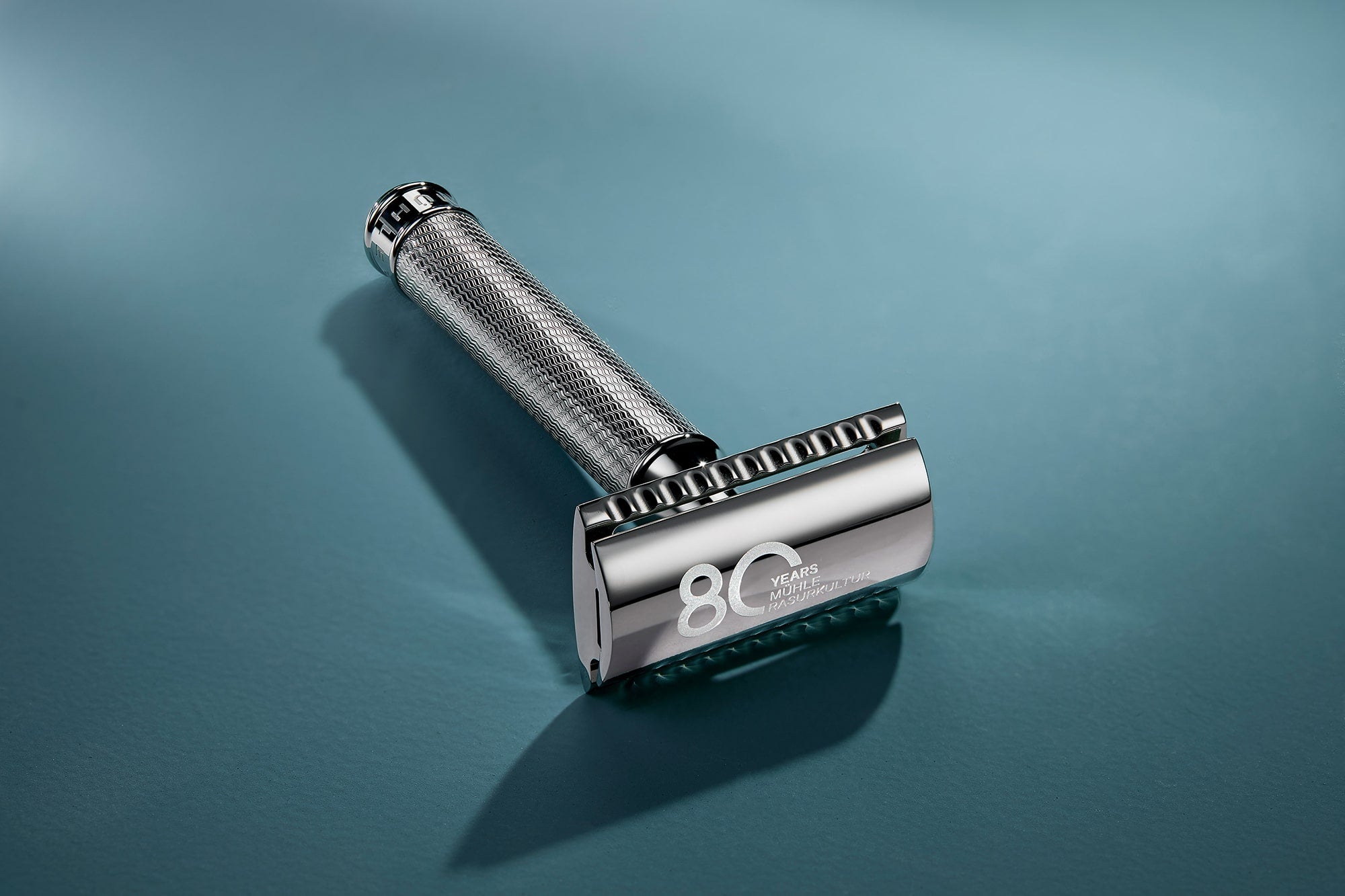 Safety Razor - R89 Stainless Steel - 80 ára afmælisútgáfa - Rakvél
