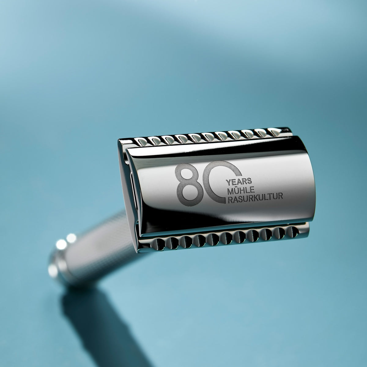 Safety Razor - R89 Stainless Steel - 80 ára afmælisútgáfa - Rakvél