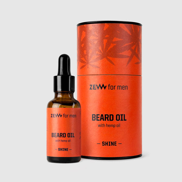 ZEW for men - Beard Oil w. Hemp Shine - Skeggolía - Glansandi