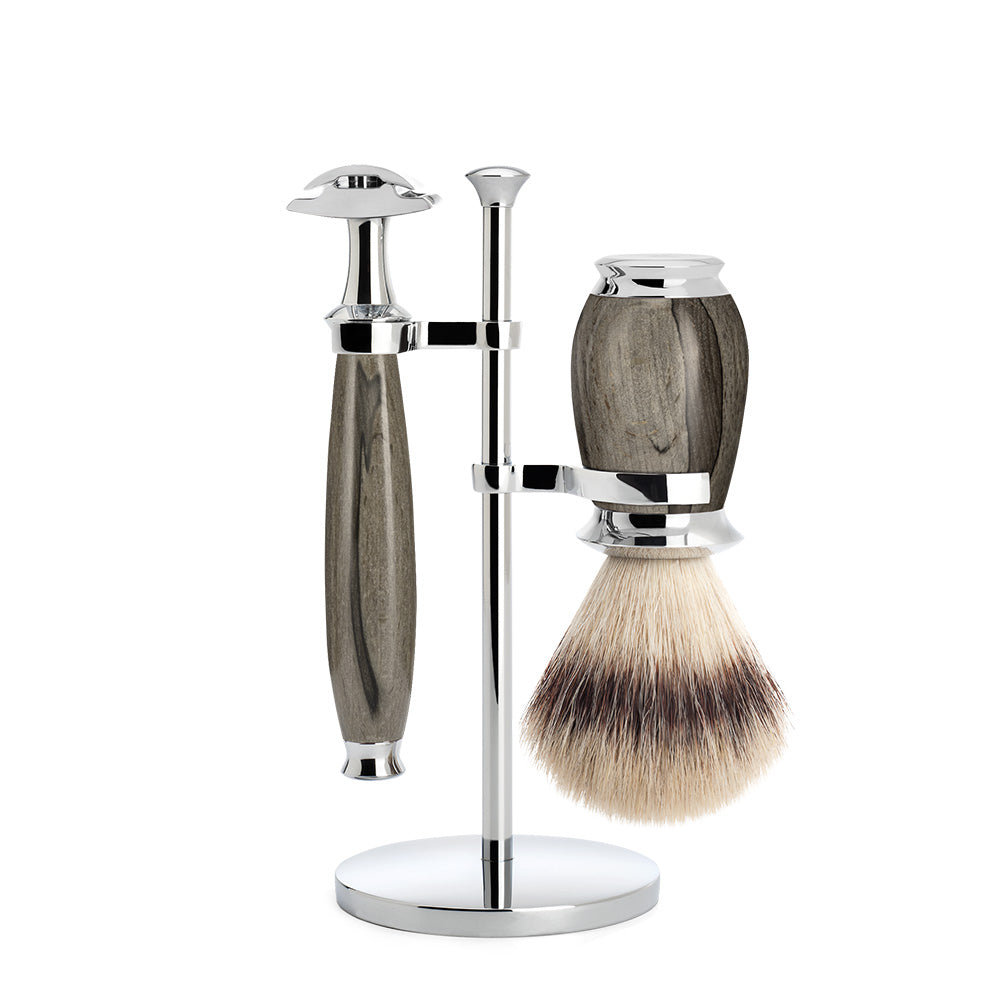 Raksett - PURIST - Grained Beech - Silvertip fiber hár