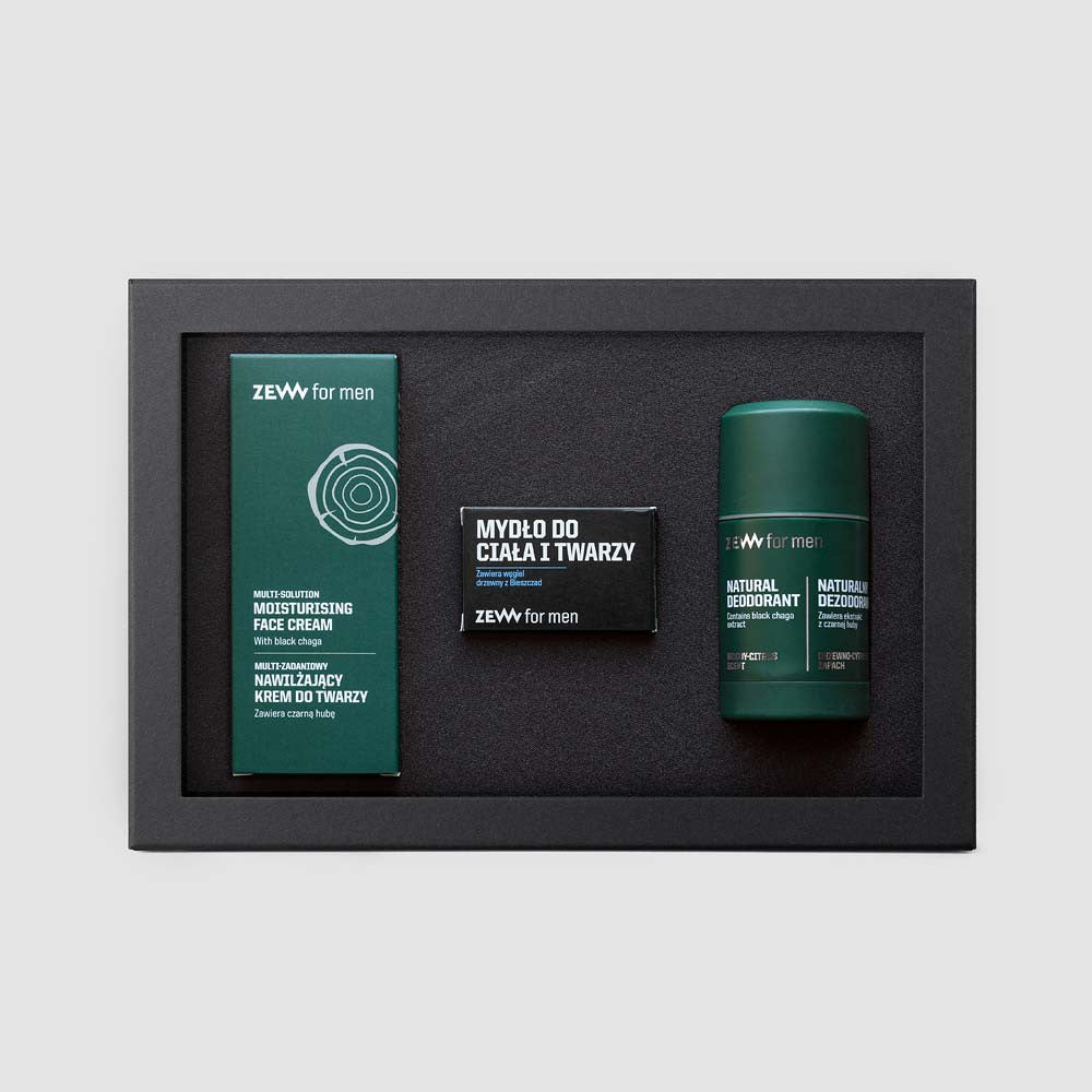 Gjafasett frá Zew for men - Fyrir húðina