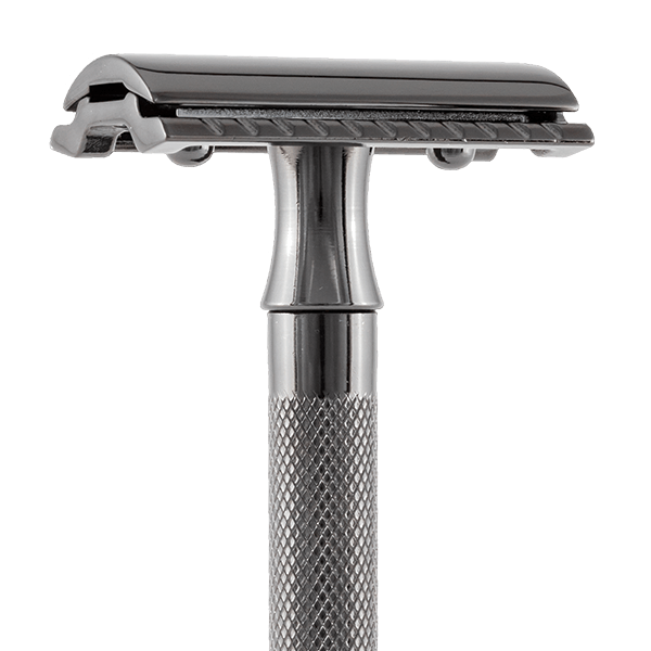 Safety Razor - Merkur 23 - Svört - Rakvél