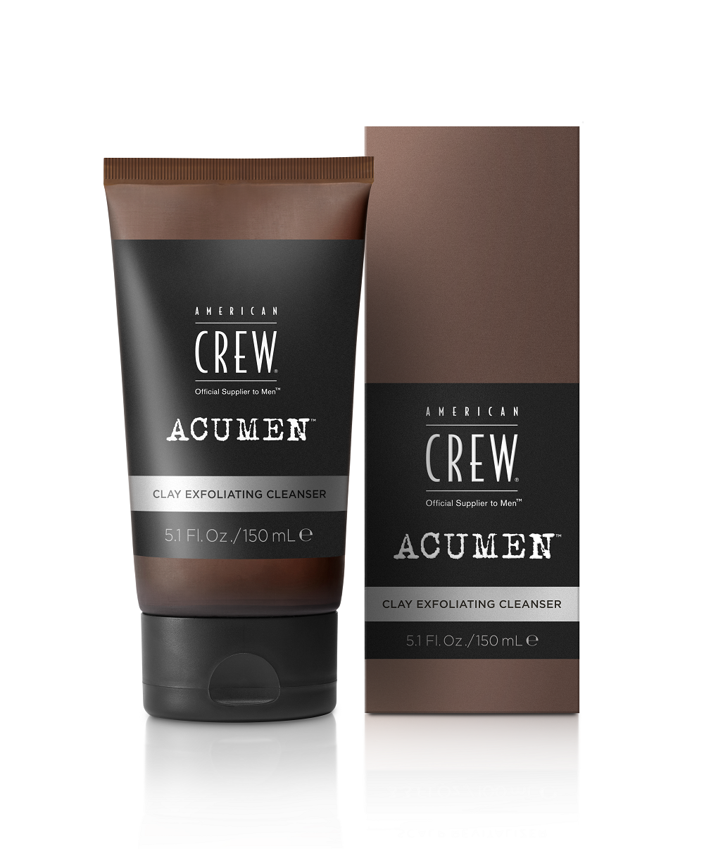 American Crew - Acumen - Clay exfoliating cleanser