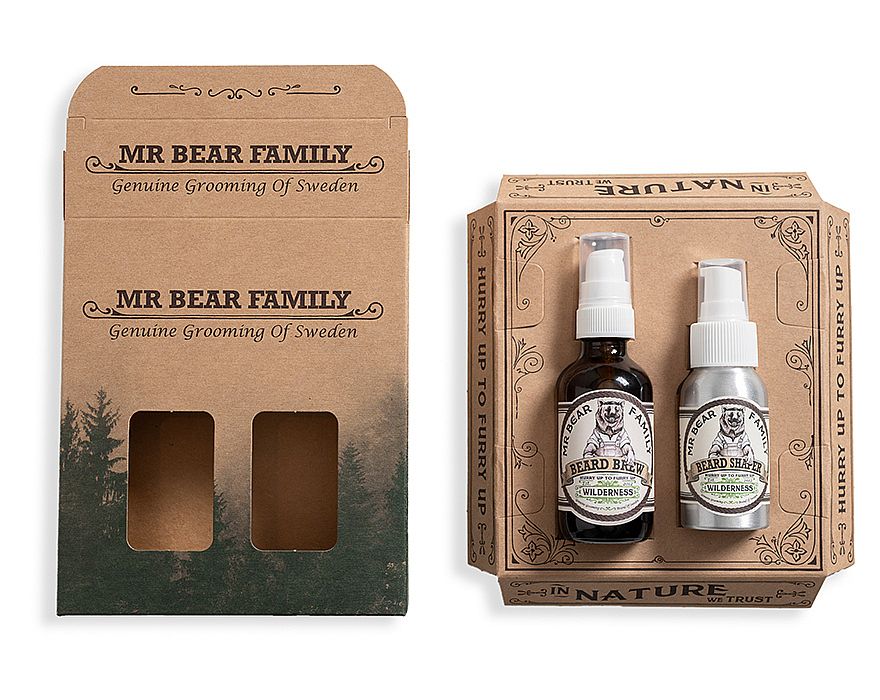 Beard Brew & Shaper - Wilderness - Skeggolía og næring