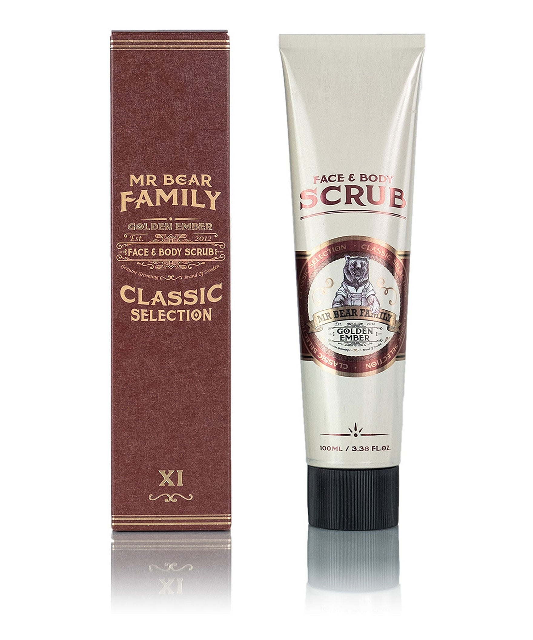 Face & Body Scrub - Golden Ember - Andlitshreinsir