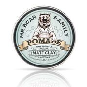 Mr. Bear Family - Pomade Matt Clay - Hármótunarefni