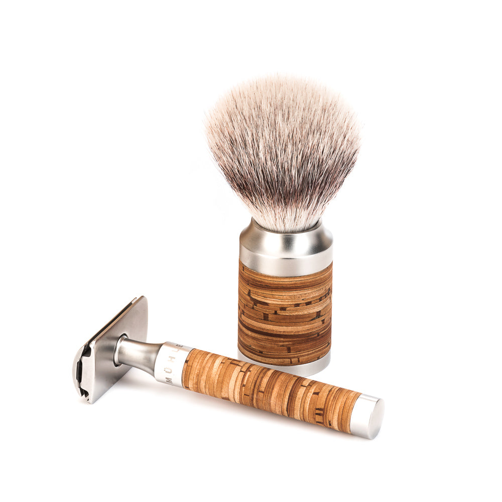 Raksett - ROCCA - Birki - Silvertip fiber hár