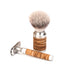 Raksett - ROCCA - Birki - Silvertip fiber hár