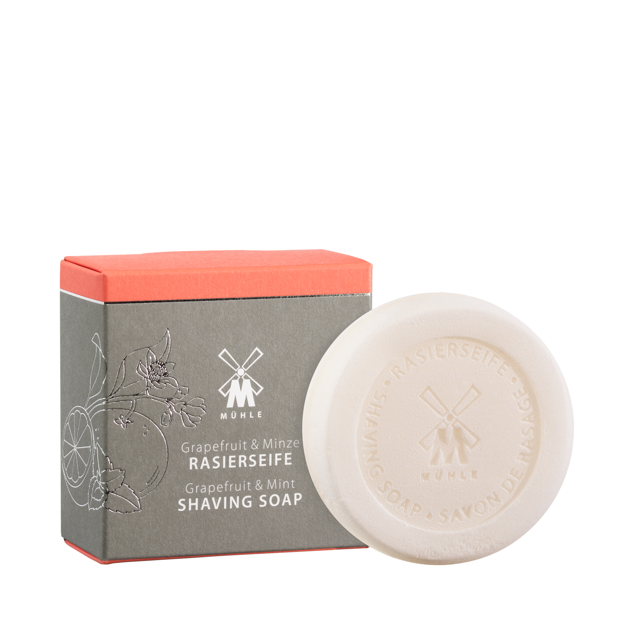 Shaving Soap Refill - Greip og Minta - Hörð raksápa