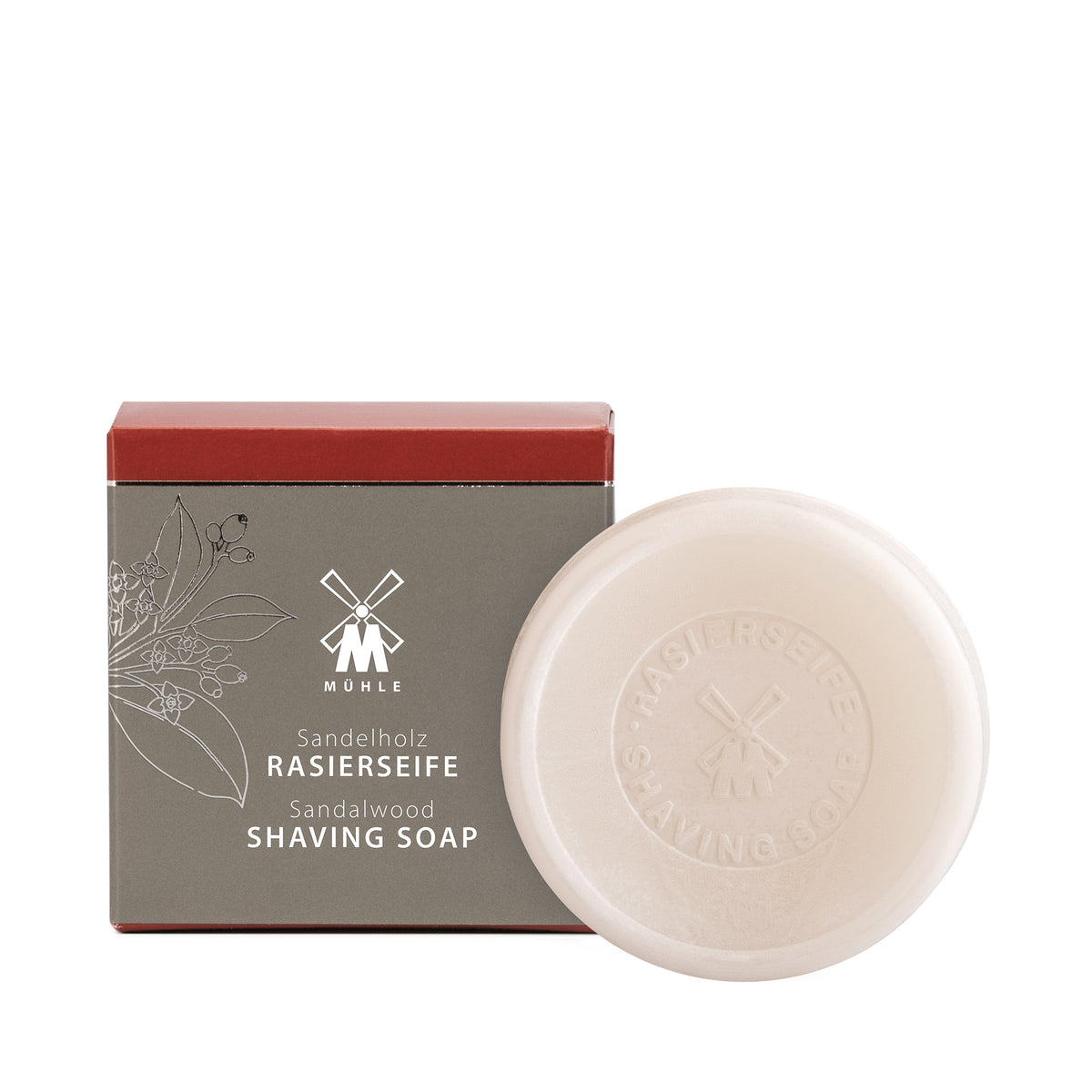 Mühle - Shaving Soap Refill - Sandalwood - Hörð raksápa