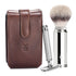Travel Set - Ferðasett - Brún leðurtaska