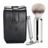 Travel Set - Ferðasett - Svört leðurtaska