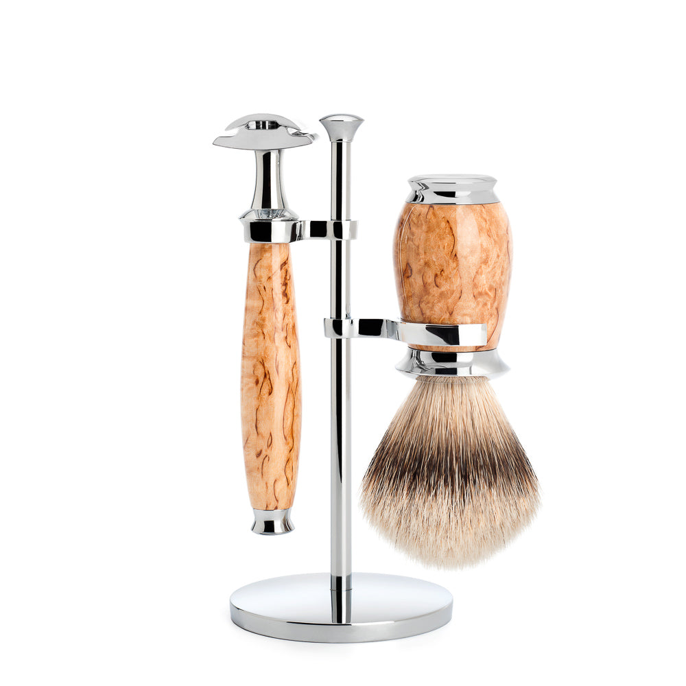 Raksett - PURIST - Birki - Silvertip fiber hár